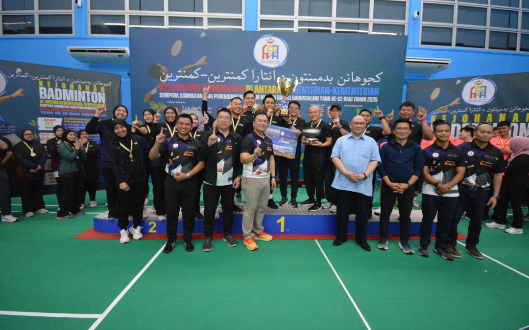 KEJOHANAN BADMINTON DI ANTARA KEMENTERIAN-KEMENTERIAN SEMPENA SAMBUTAN HARI PERKHIDMATAN AWAM KE-32