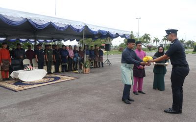 UPACARA PENURUNAN BENDERA NEGARA SEMPENA SAMBUTAN HK NEGARA BRUNEI DARUSSALAM KE 42 TAHUN 2026