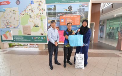 PENYAMPAIAN SUMBANGAN PROGRAM INFAQ RAMADHAN JABATAN DAERAH TUTONG TAHUN 1447H/2026M