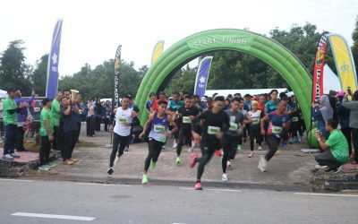 LARIAN AMAL SAMBUTAN JUBLI INTAN MASJID HASSANAL BOLKIAH PEKAN TUTONG