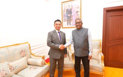 LAWATAN PESURUHJAYA TINGGI REPUBLIK INDIA KE NEGARA BRUNEI DARUSSALAM KE DAERAH TUTONG